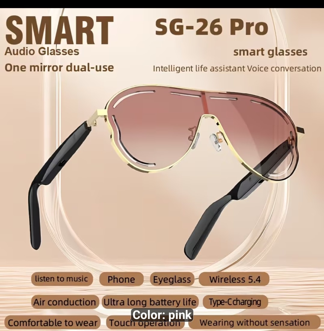 Smart Audio Transition Glasses