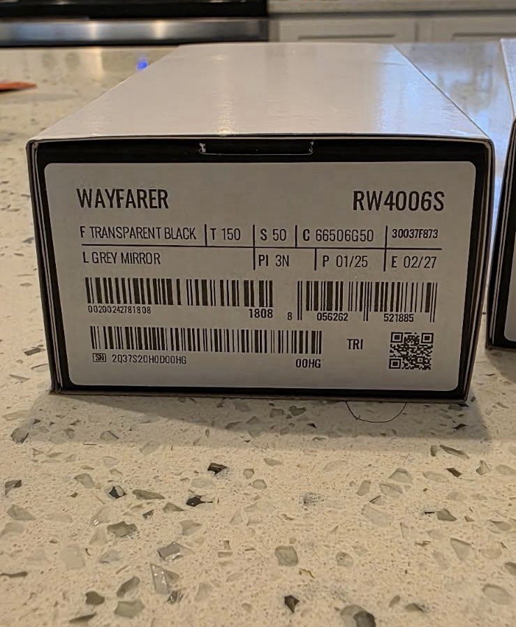 Ray-Ban Meta x Coperni Wayfarer Sun Glasses LIMITED EDITION [Brand New/Unopened]