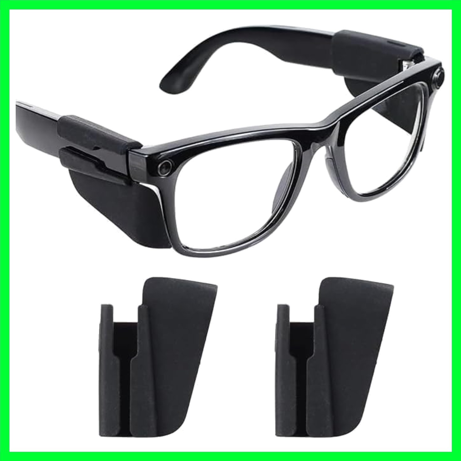Smart Glasses Side Shields for Ray-Ban Meta,Silicone Smart Glasses Accessorie…
