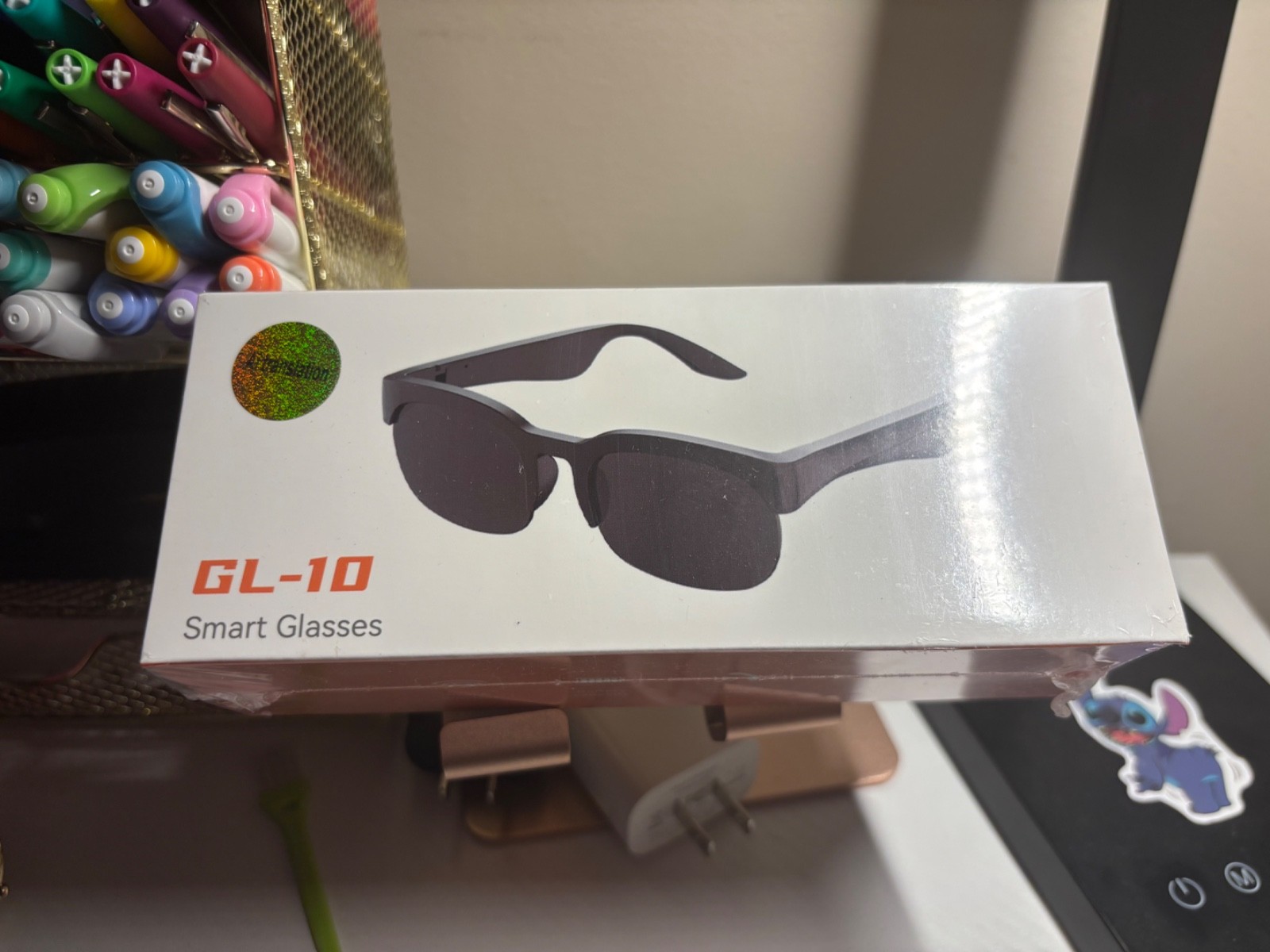 AI transition GL-10 Smart Glasses Wireless Music Calling Touch Controls