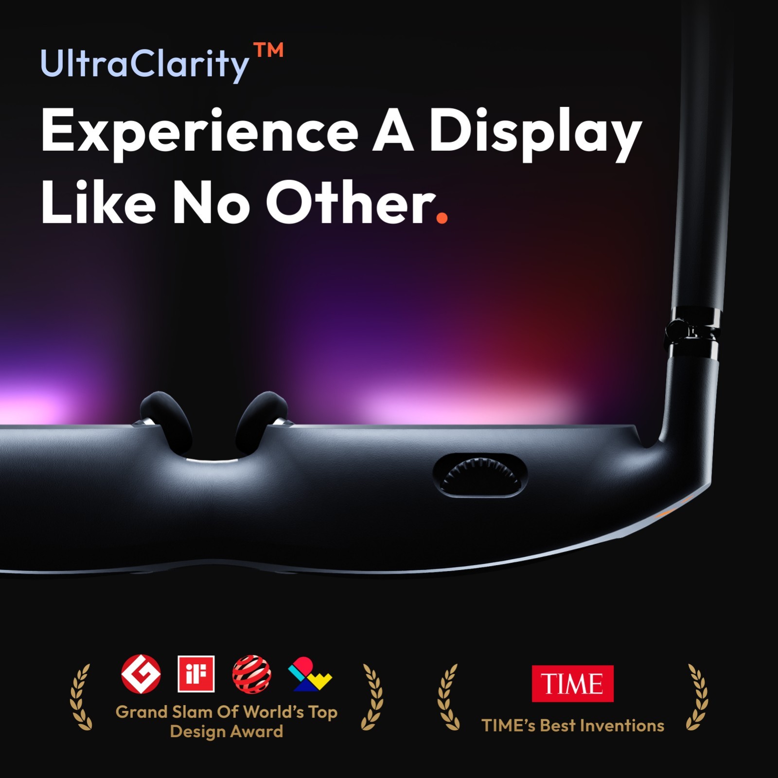 VITURE Pro XR/AR Glasses – 135″ 120Hz 1000Nits UltraClarity Display (Excellent)