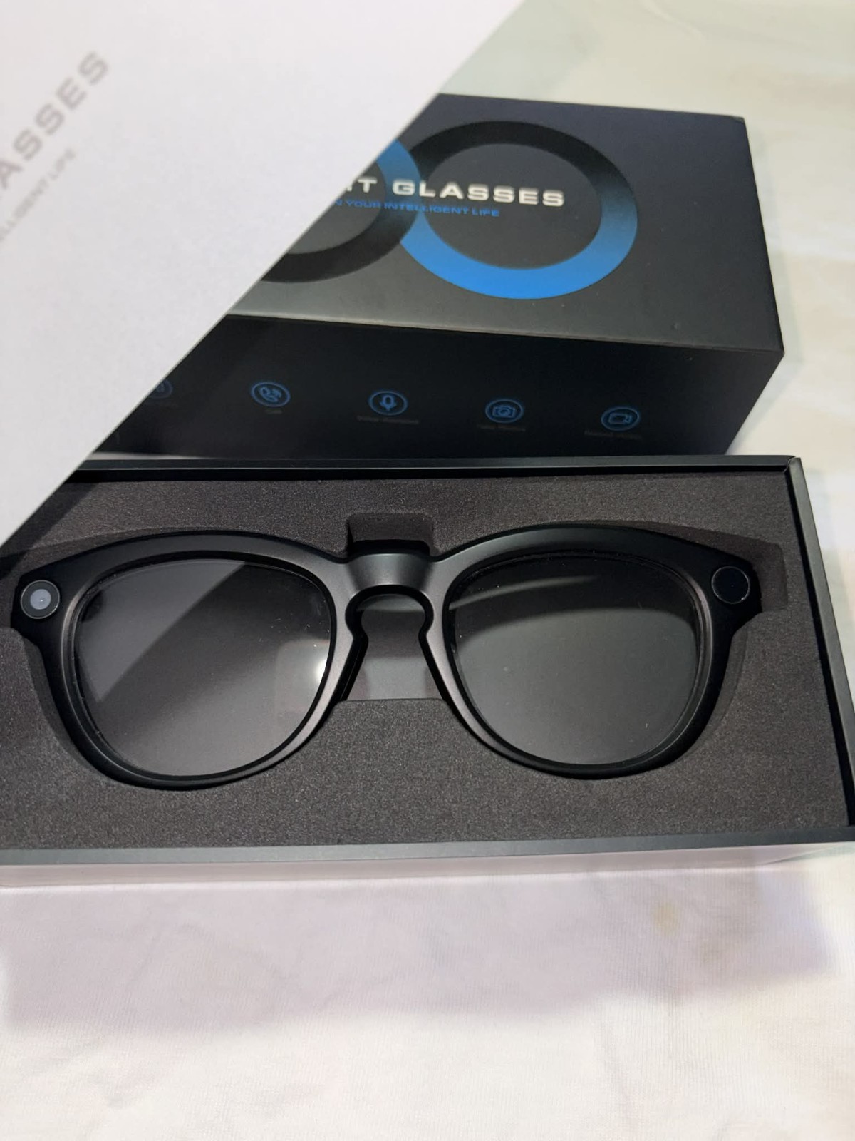 Ai smart glasses with 4k camera and video