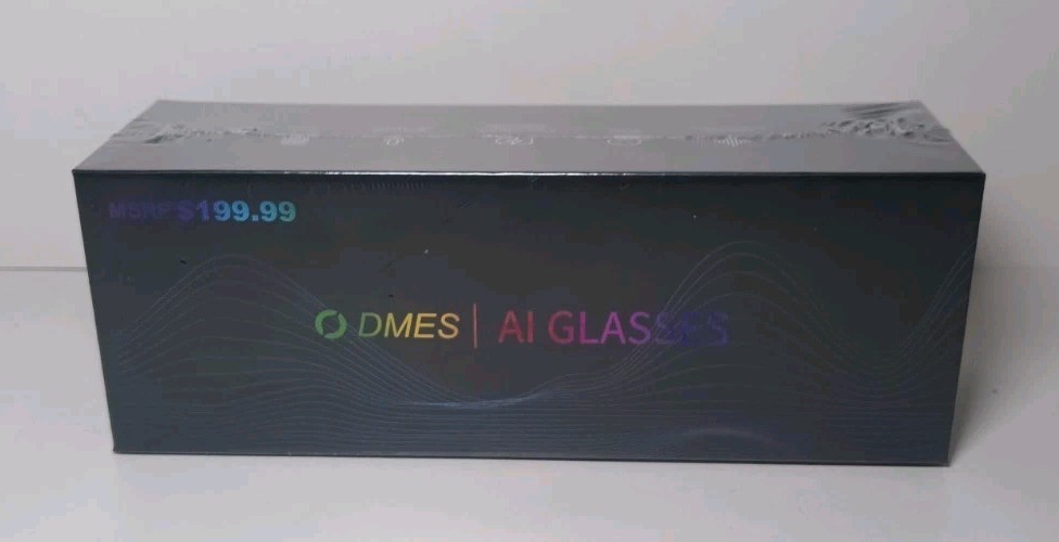 DMES AI Smart Glasses Brand New In Box Black Sealed In Box