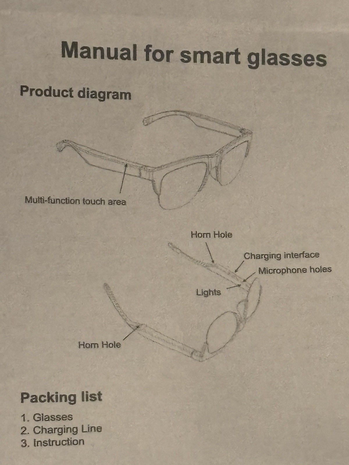 XG88 Intelligent Bluetooth Glasses Smart Anti-Blu-ray Headphones Audio Voice