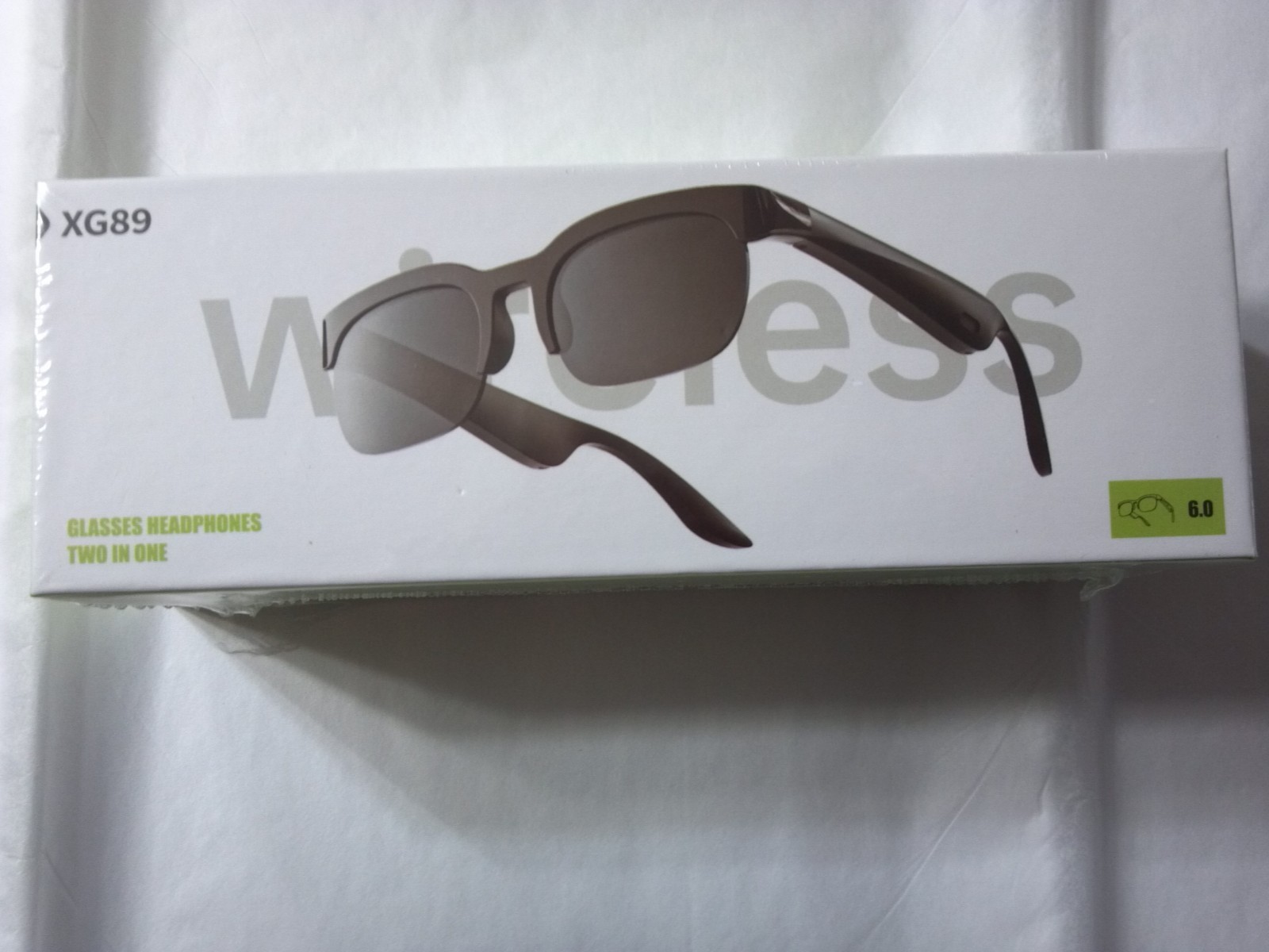 XG89- 2 In 1 Smart Sunglasses Wireless Bluetooth 6.0 Audio Quick Paring