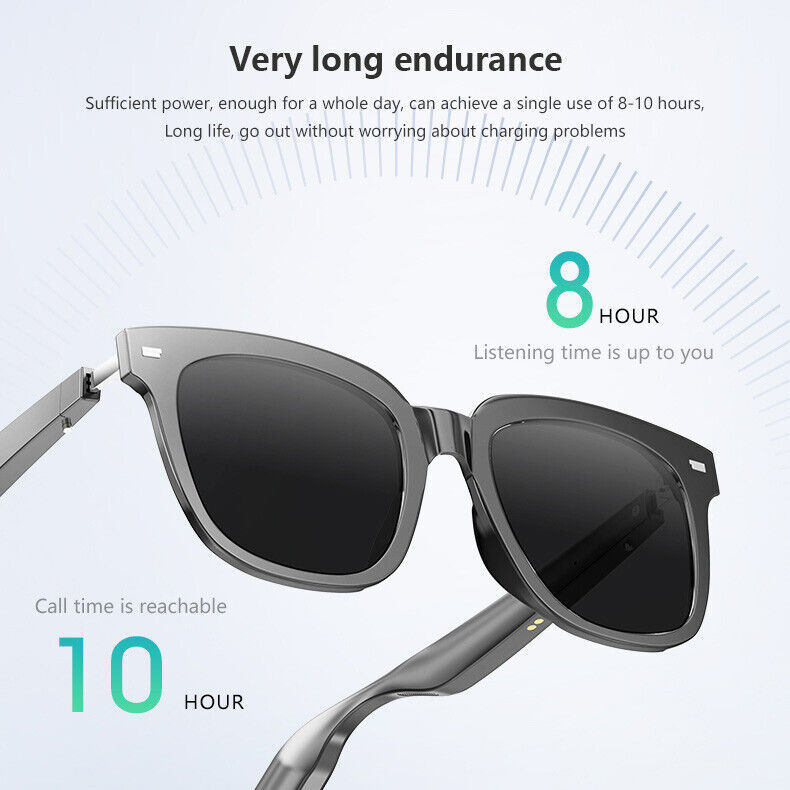Hot Smart Bluetooth Audio Glasses with Speakers Music Glasses,Touch Voice -T3