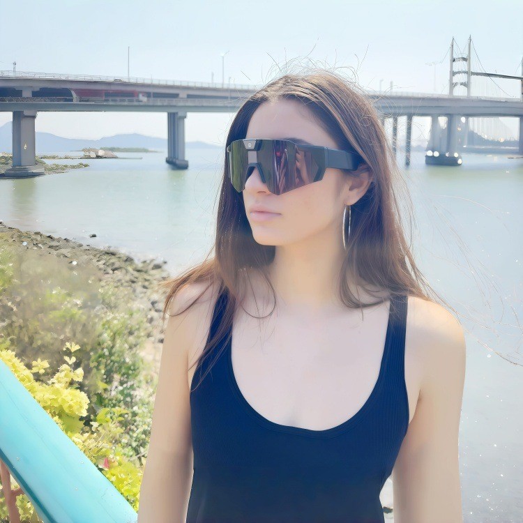 1080P HD Camera Sunglasses Polarized Lens Hands-Free Video Recorder for Sports