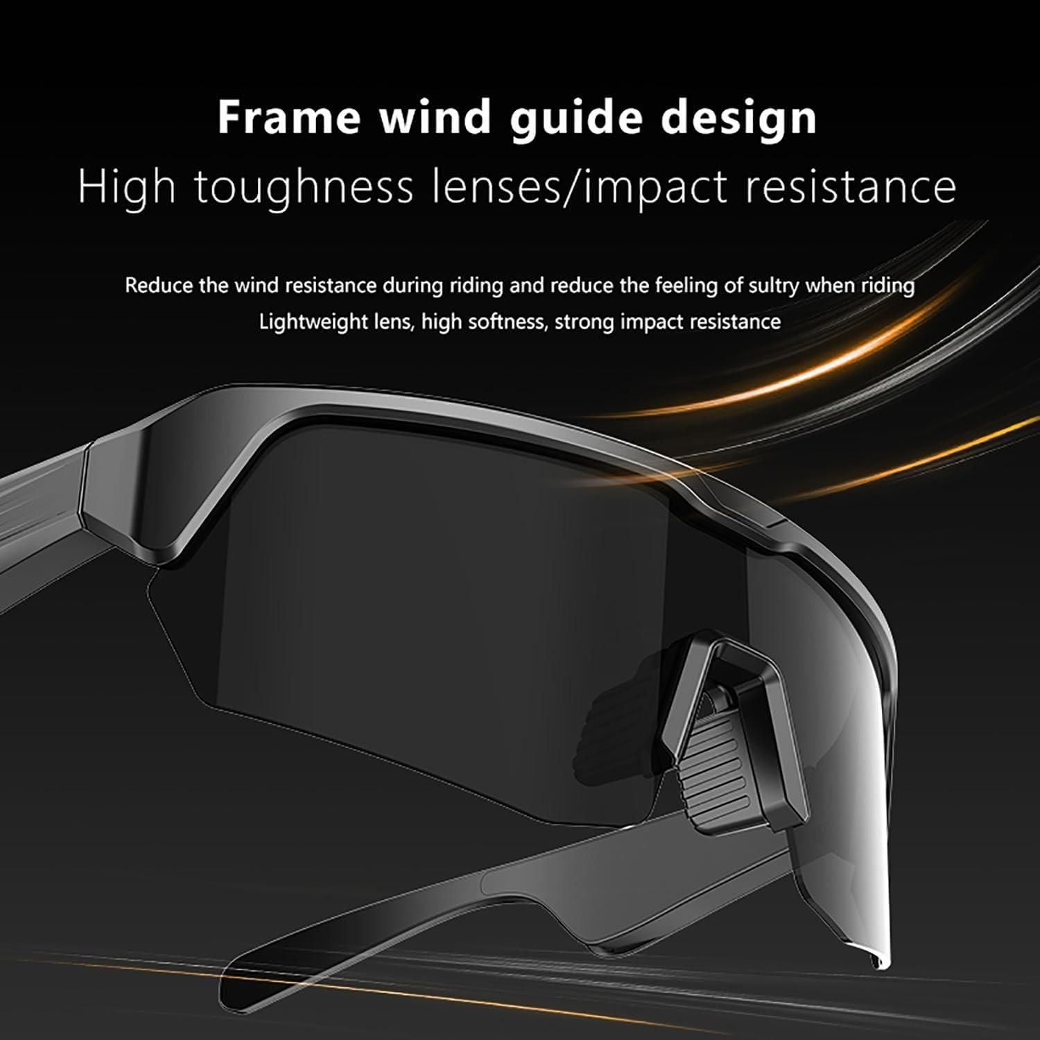 Smart Glasses,Polarized Bluetooth Sunglasses for Men & Women, Safety Glasses …