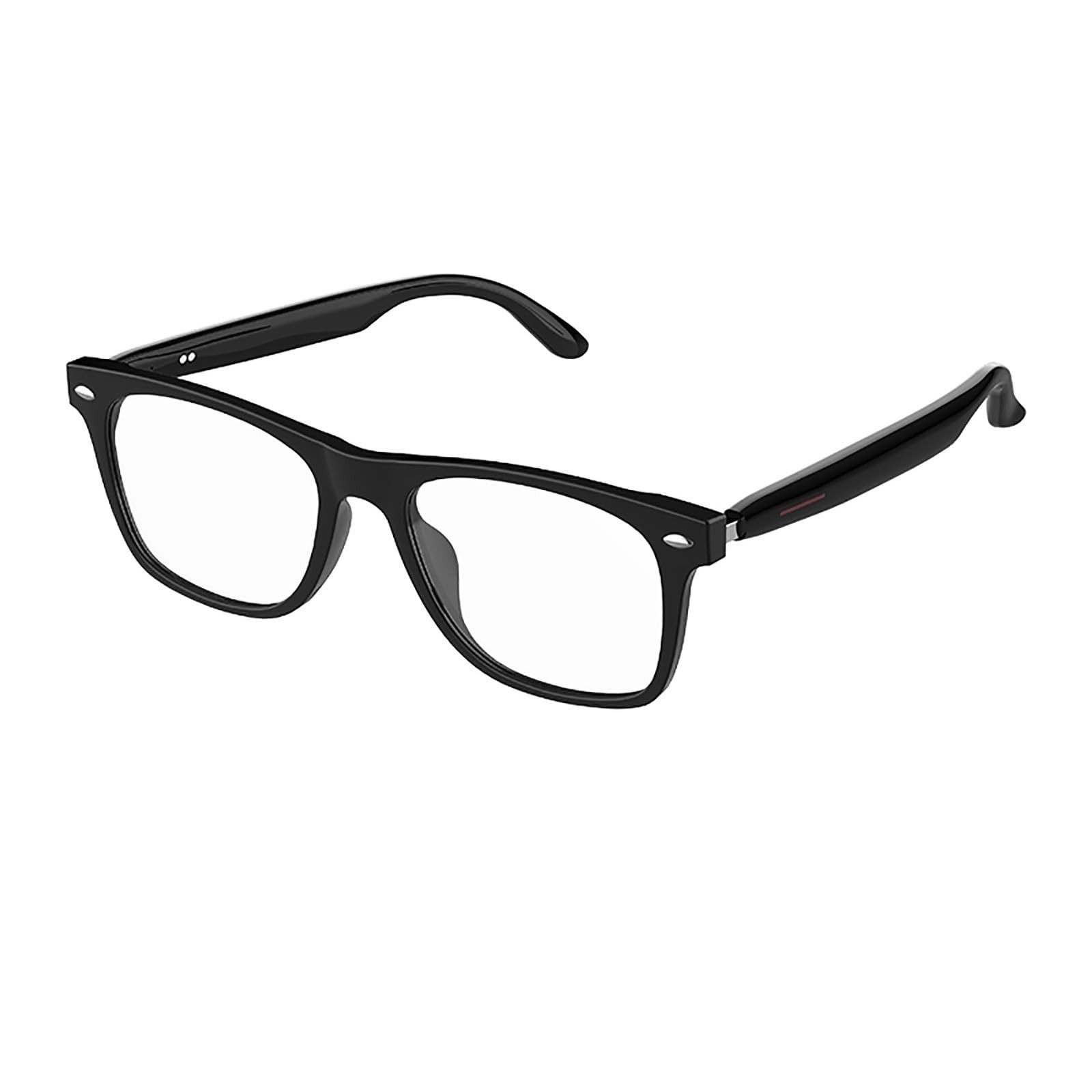 Bluetooth Audio Smart Glasses, Blue Light Blocking, Open Ear Speaker, Voice Cont