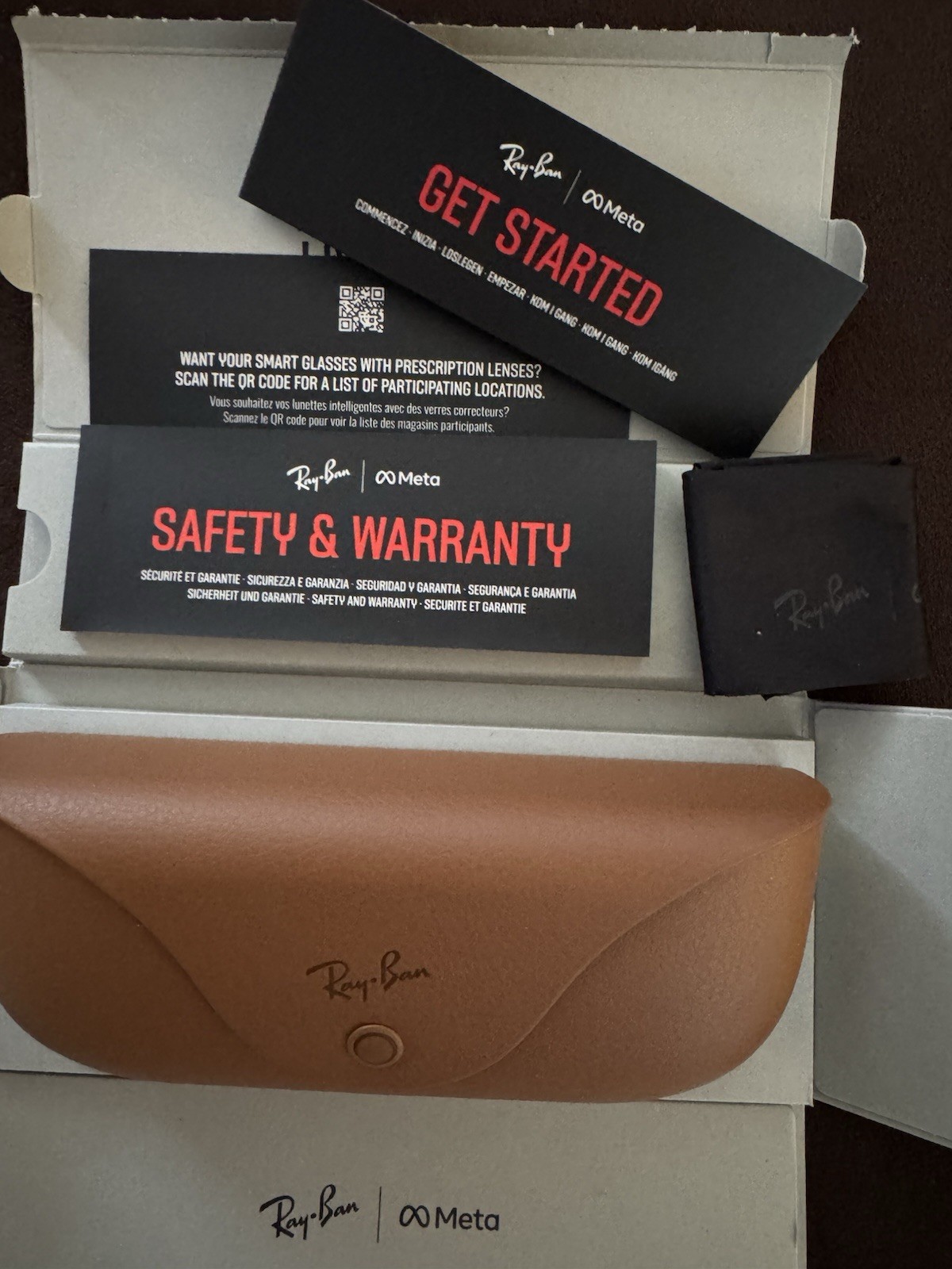 Ray-Ban Meta Wayfarer Smart Glasses RW4006 Bluetooth Connectivity
