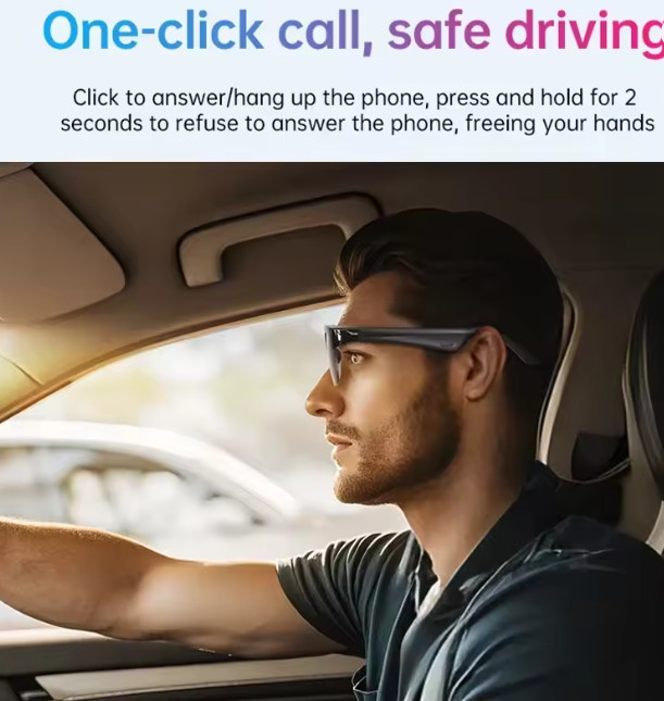 Lenovo Official AI Smart Glasses 8K Dual Camera Bluetooth Video Sunglasses 2026