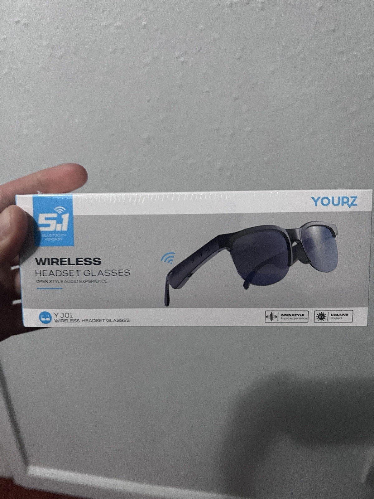 Wireless Headset Bluetooth Smart Glasses