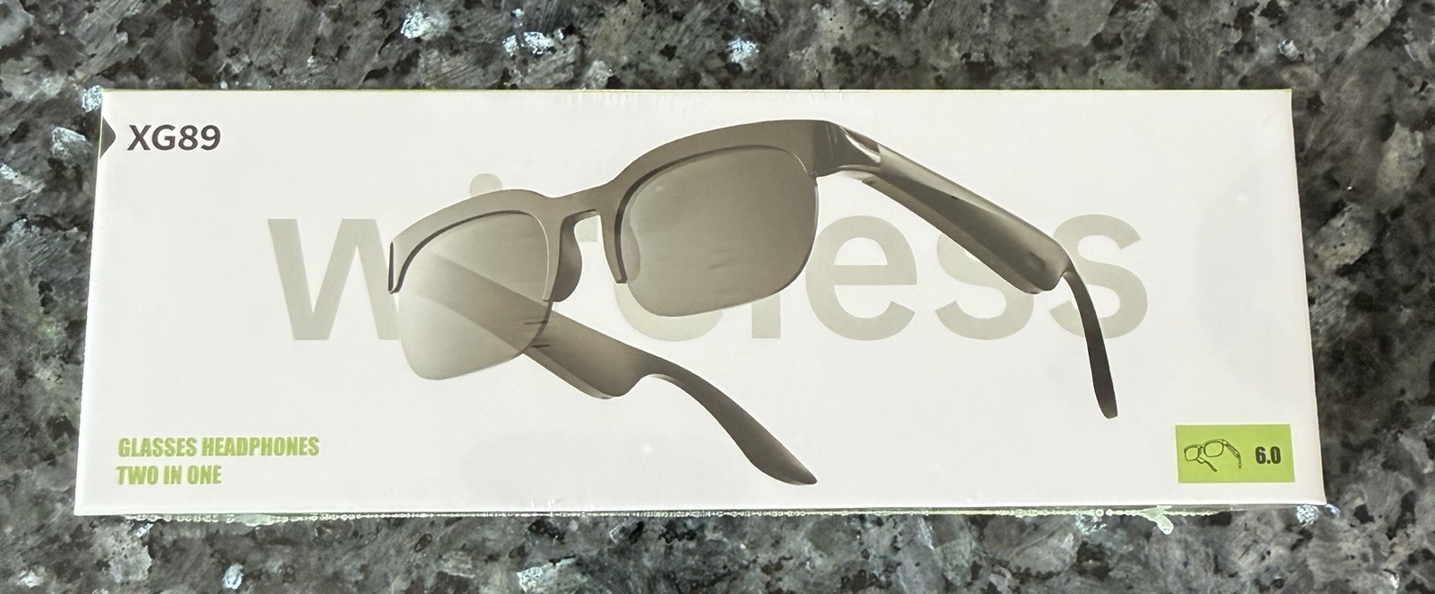 XG89 Wireless Smart Glasses Bluetooth 6.0 Audio Sunglasses | Open-Ear Headphones