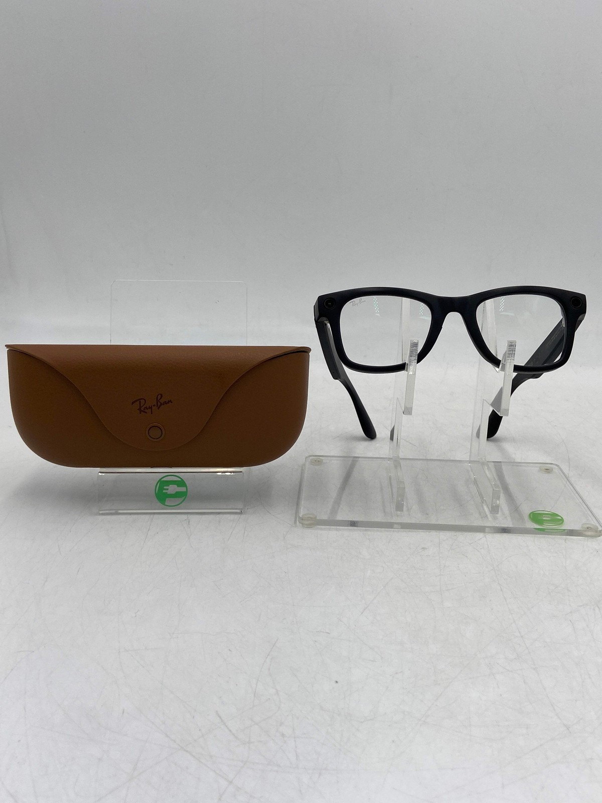 Ray-Ban Meta RW4006 Transparent Lens Matte Black Frame Smart Glasses RW4006