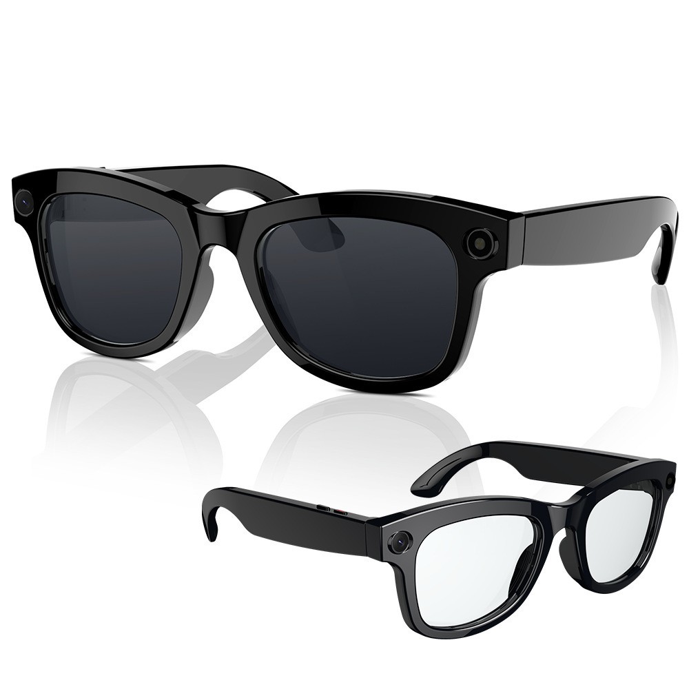 Smart AI Bluetooth Call Glasses Recording Videos Headset Translator Sunglasses