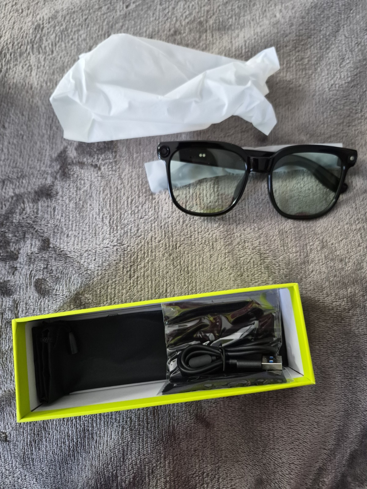 Smart AI Bluetooth Glasses OICIIDO Ear Dance Translation Audio Calls Music NEW