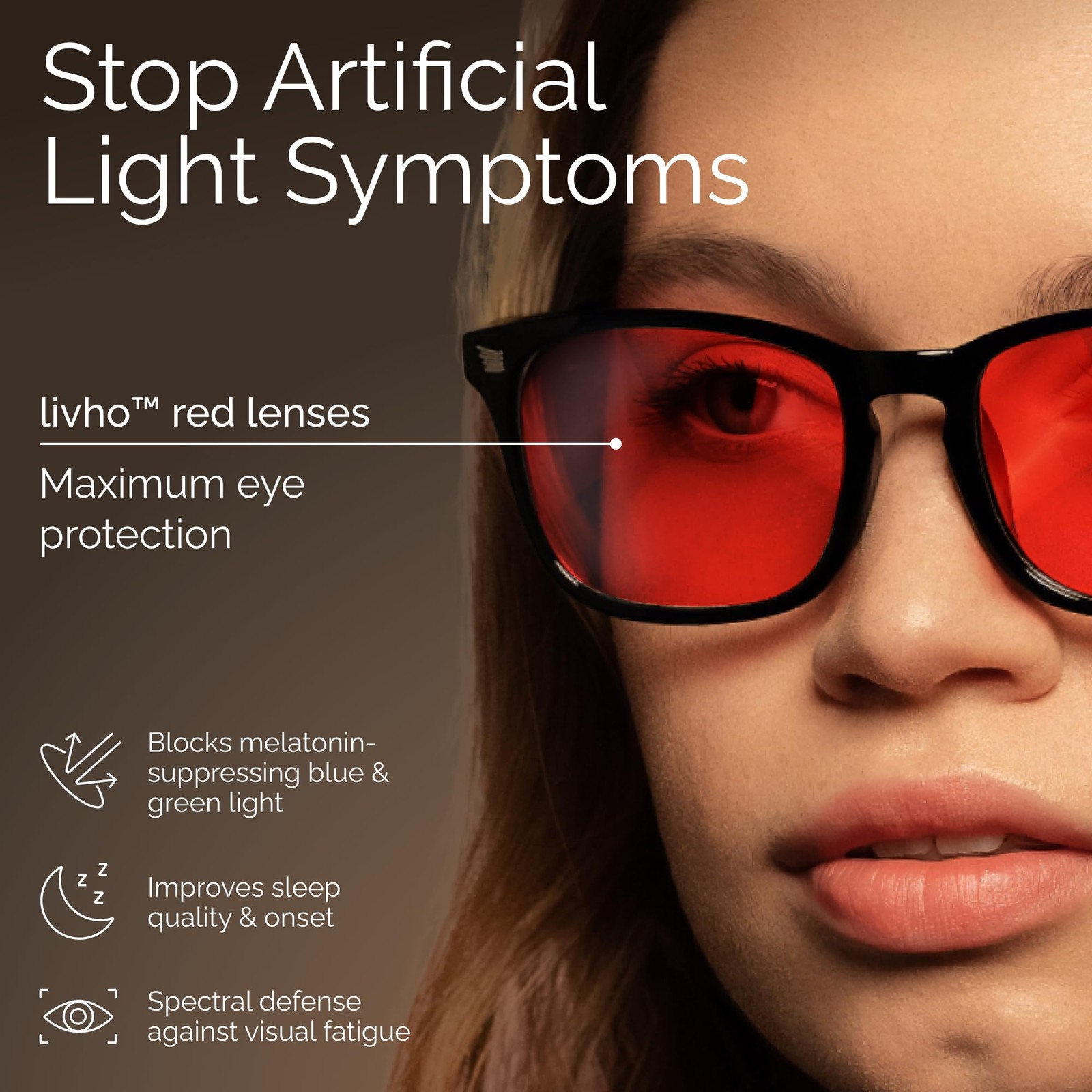 livho High Tech Blue Light Glasses – Advanced Medium, *B11 Black X 2