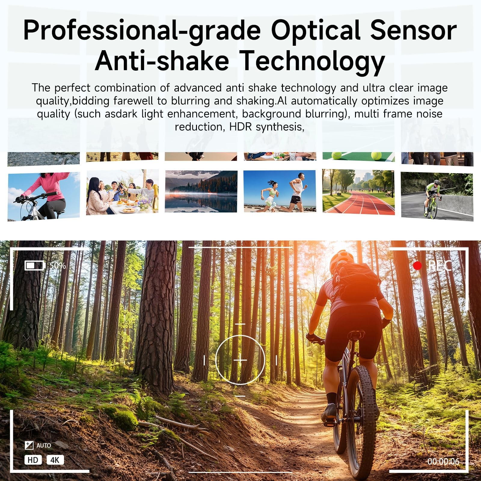 kafgoes AI Smart Glasses 1080P Camera Real Time Translation