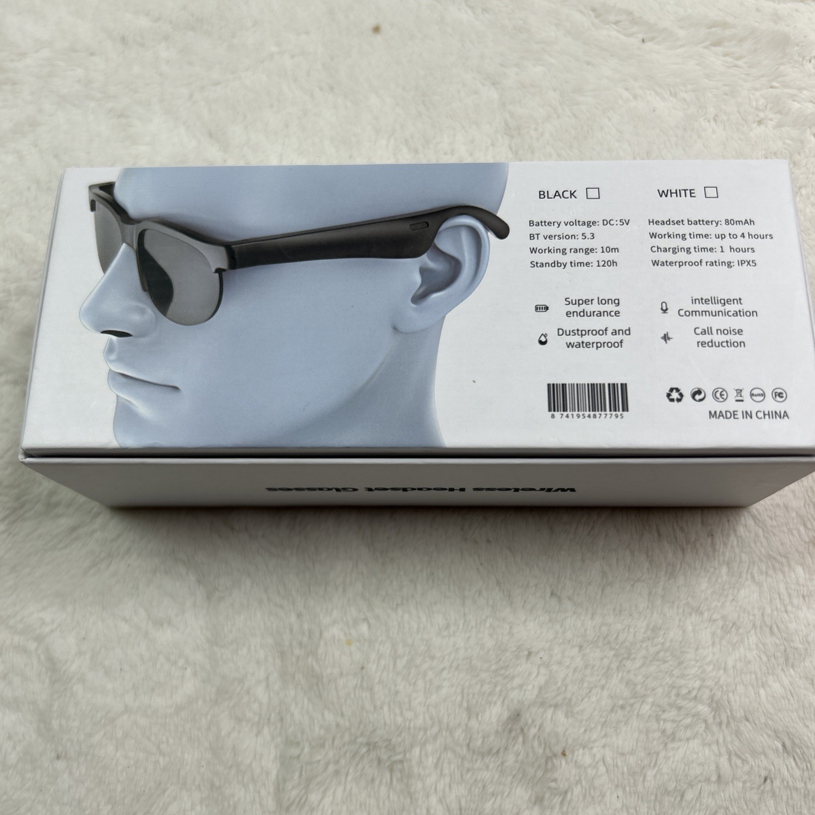 Wireless Headset Glasses XG88 Pro