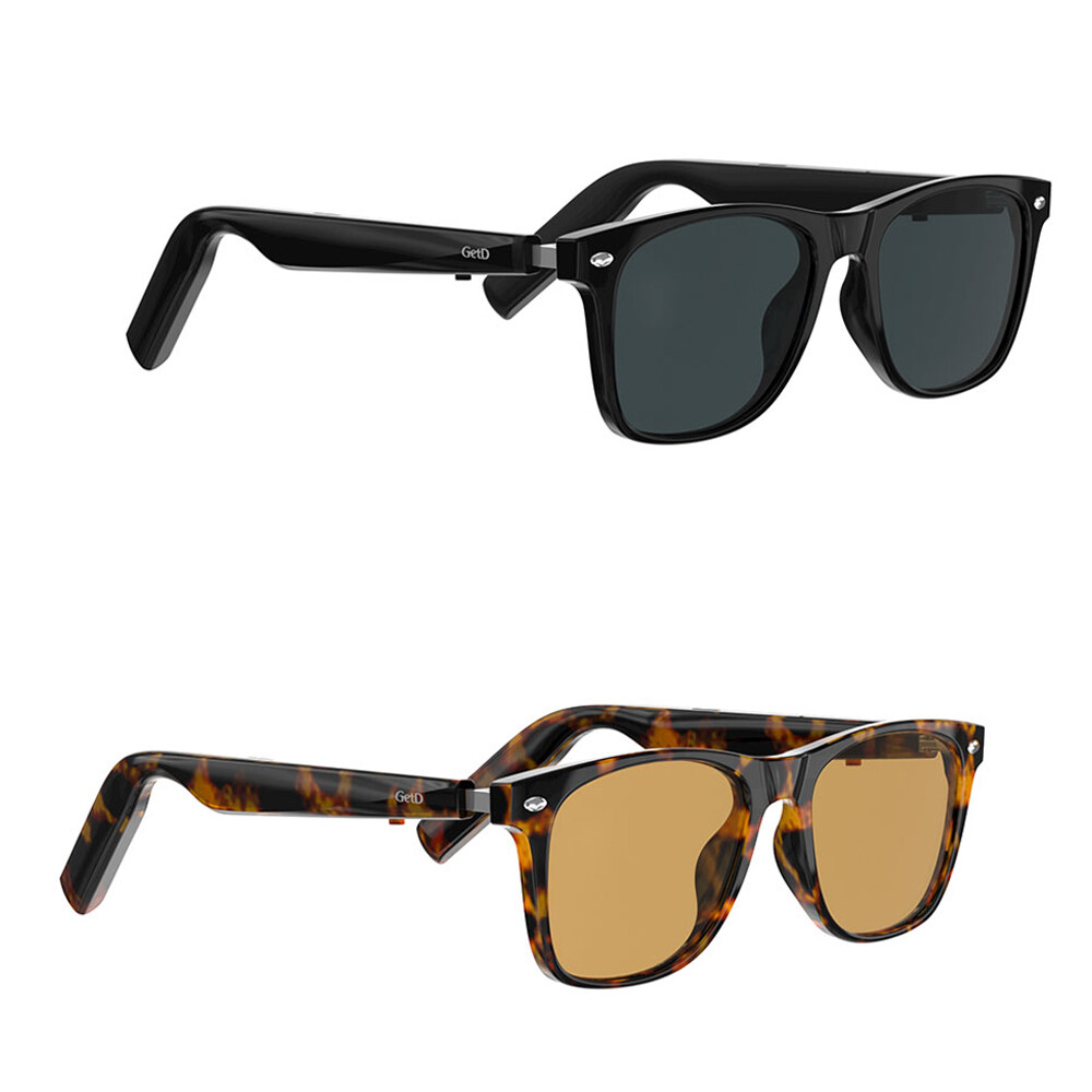Smart Bluetooth Sunglasses Polarized Lens Music Call Headset Unisex Gift Set 2PK