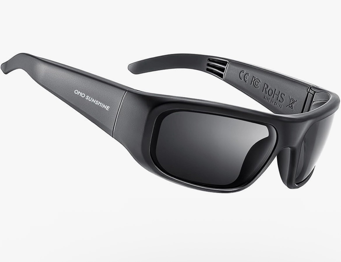OhO Smart Sunglasses With Bluetooth Speaker, Voice Control, And UV Protection
