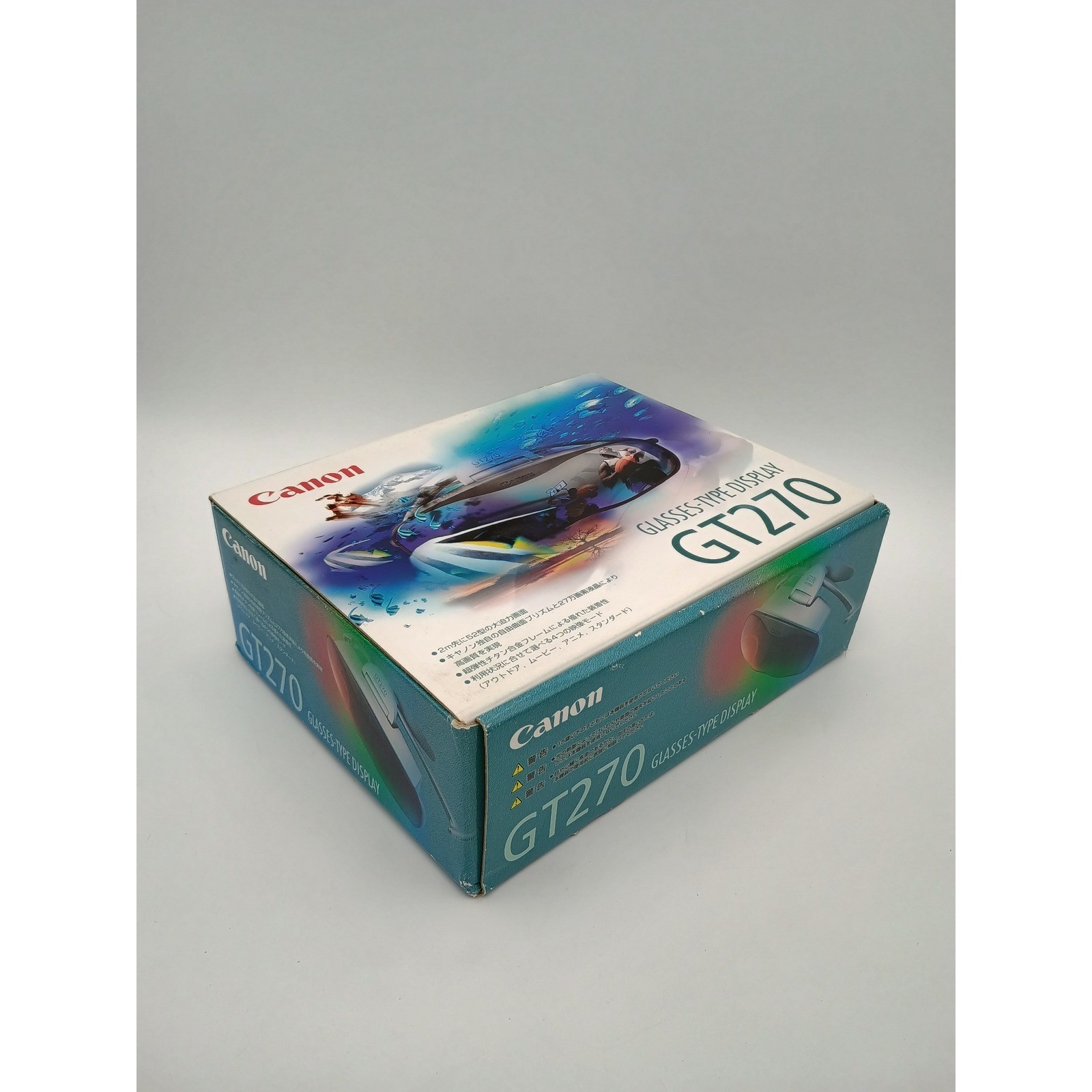 Canon GT270 Glasses-Type Display Head-Worn Monitor RCA S-Video Vintage VR Boxed
