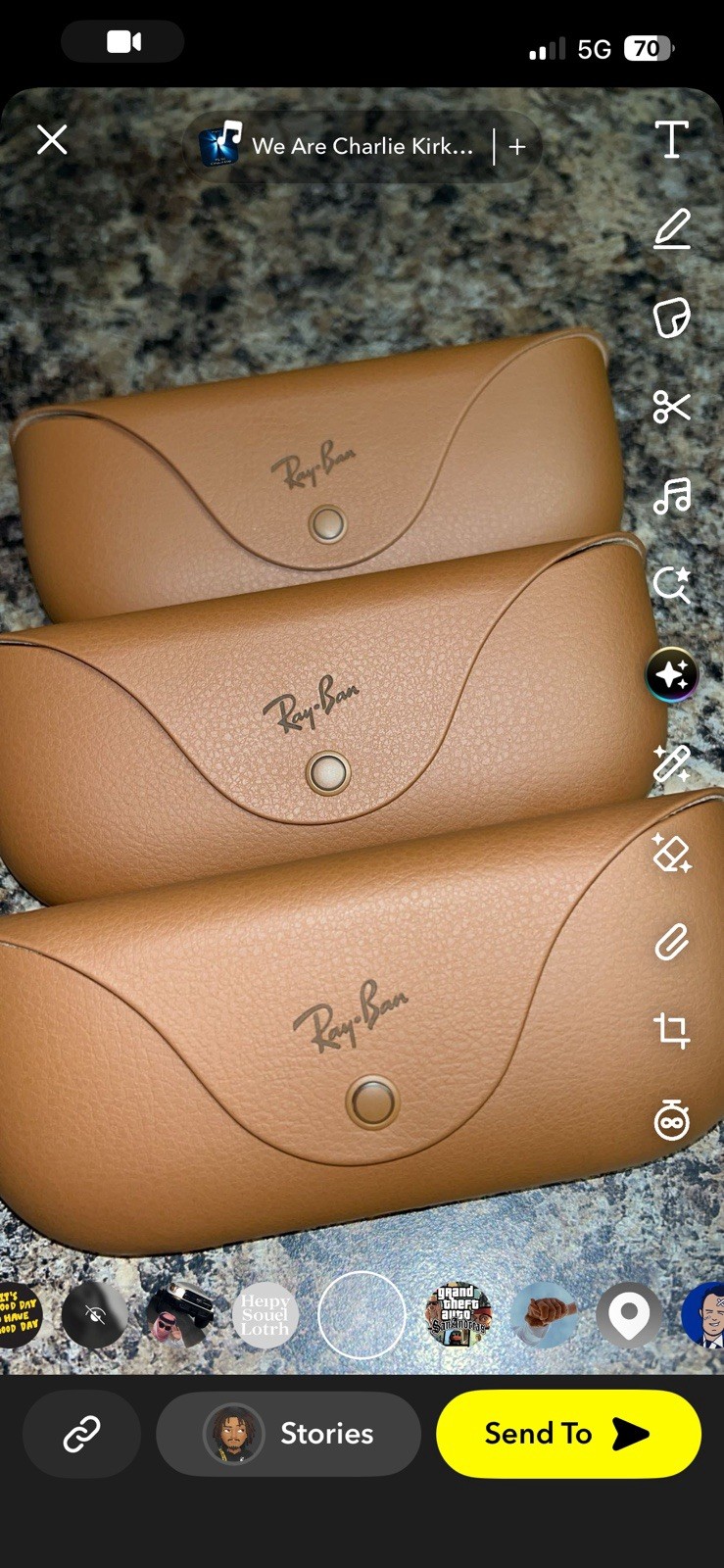 Genuine Ray-Ban Meta Wayfarer Charging Case 1AT2414A00