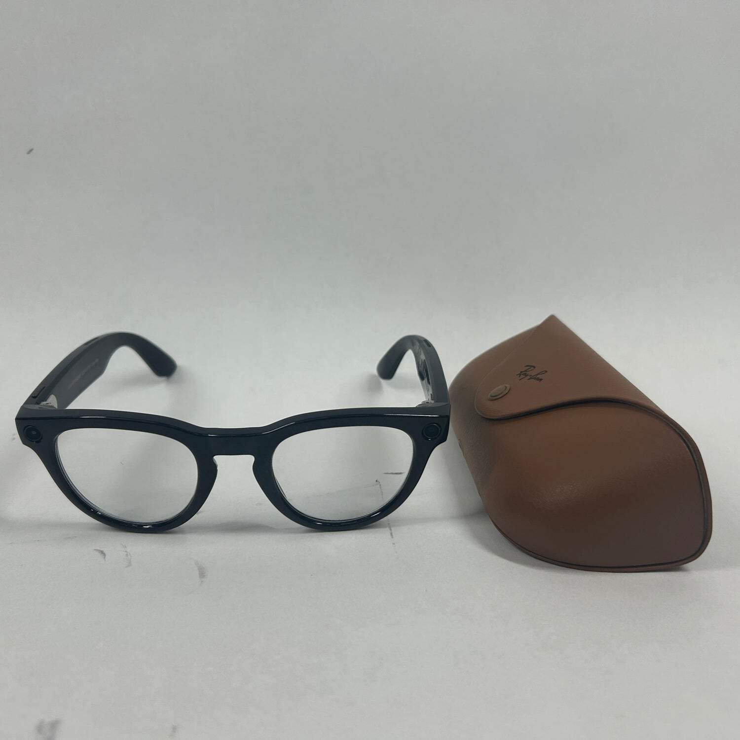 Ray-Ban Meta Headliner Gen 1 Shiny Black Standard RW4009 601SB AI Smart Glasses