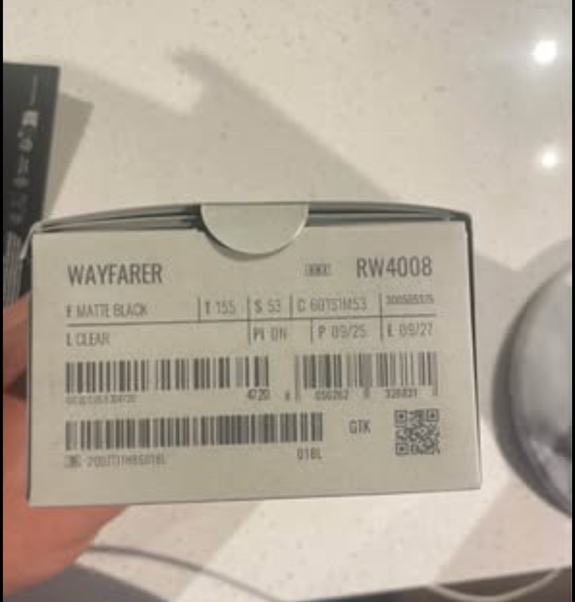 Ray Ban Meta Wayfarer Sunglasses Matte Black/Gradient