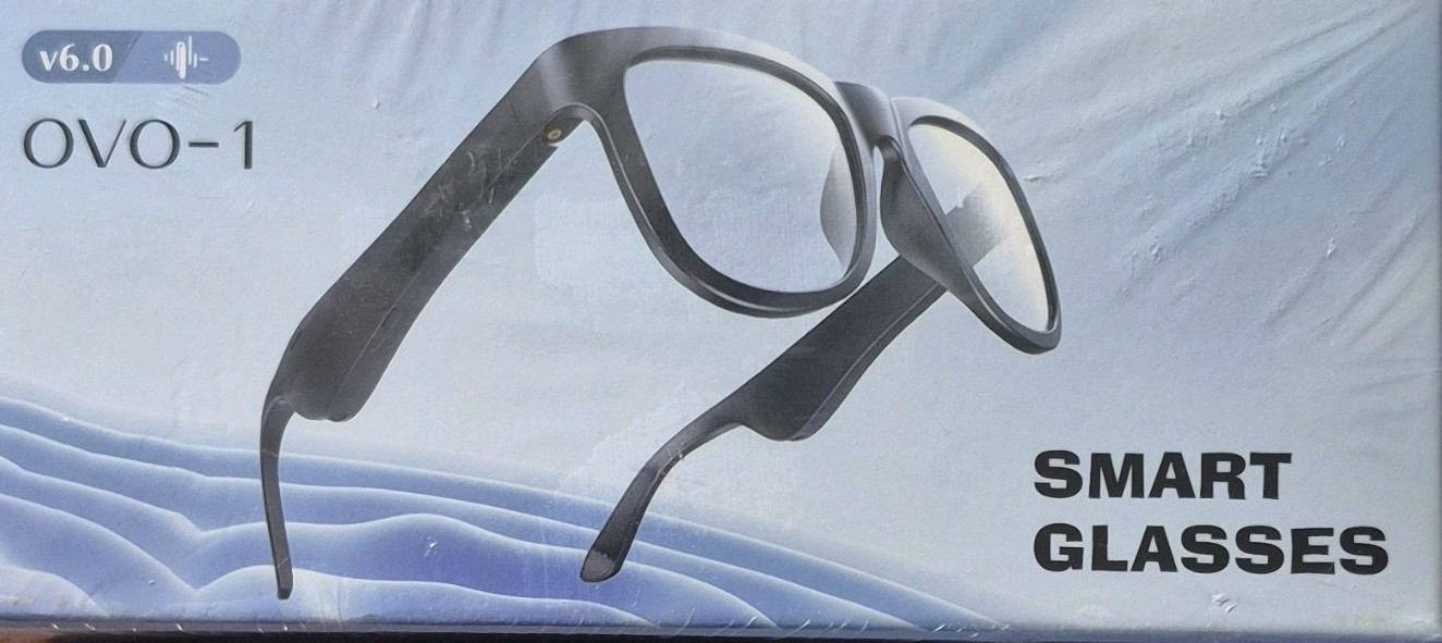 OVO-1 v6.0 Smart Glasses Bluetooth Headset Dustproof Waterproof