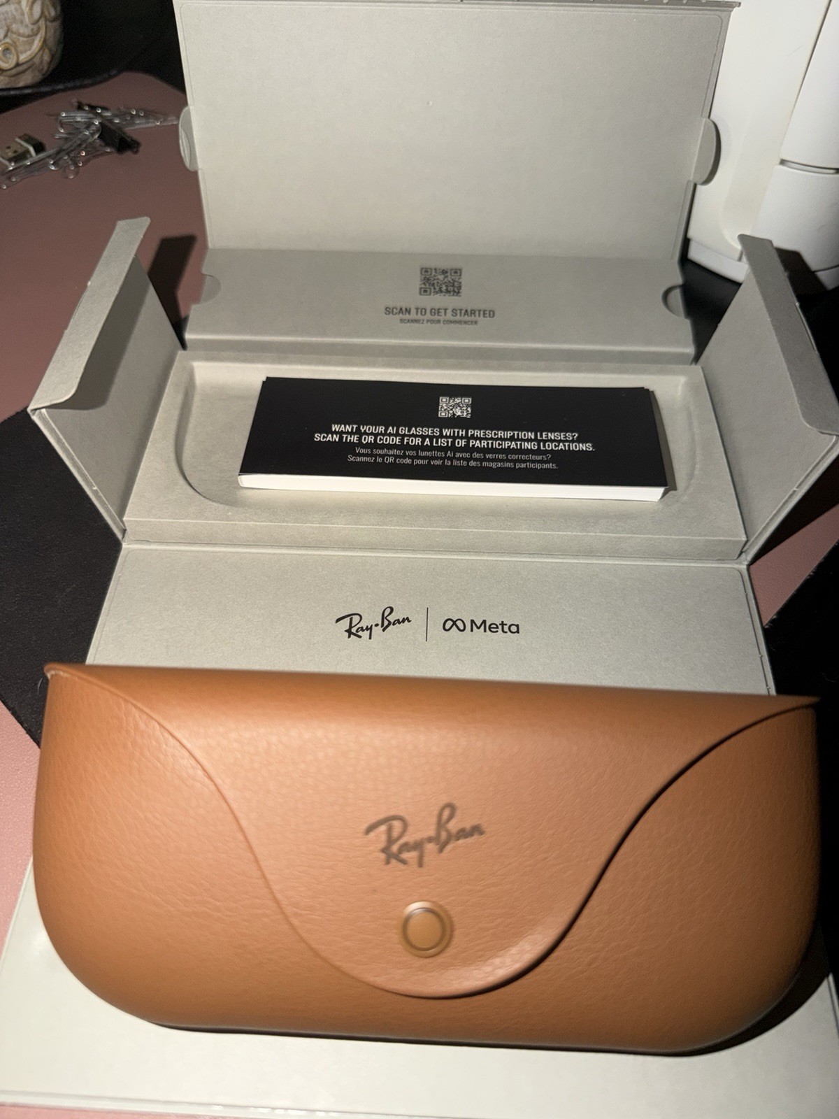 Ray-Ban Meta Wayfarer (Gen 2) Smart Glasses RW4012 Matte Black Transitional