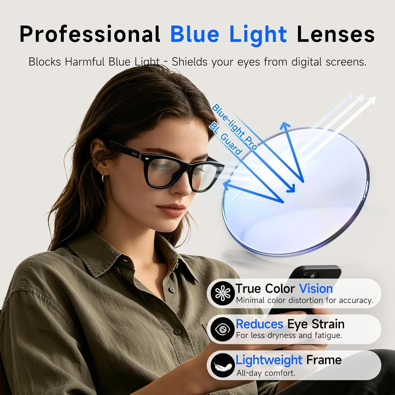Smart Glasses with ChatGPT AI – 145 Languages, Music Play
