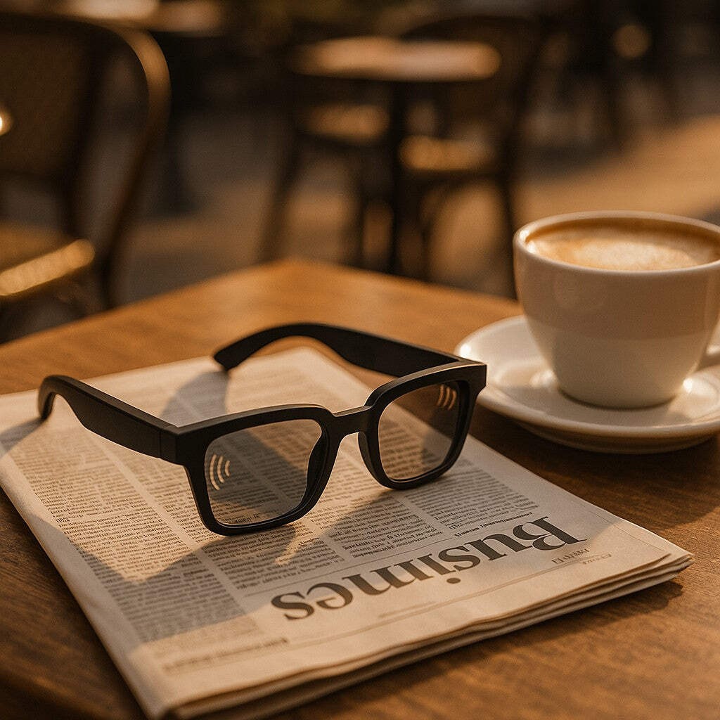 Smart Audio Glasses Bluetooth Open-Ear Speaker Voice Calls