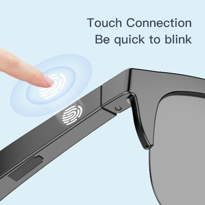 Unisex Bluetooth Smart Sunglasses | Touch Control, UV Protection & Comfort Fit