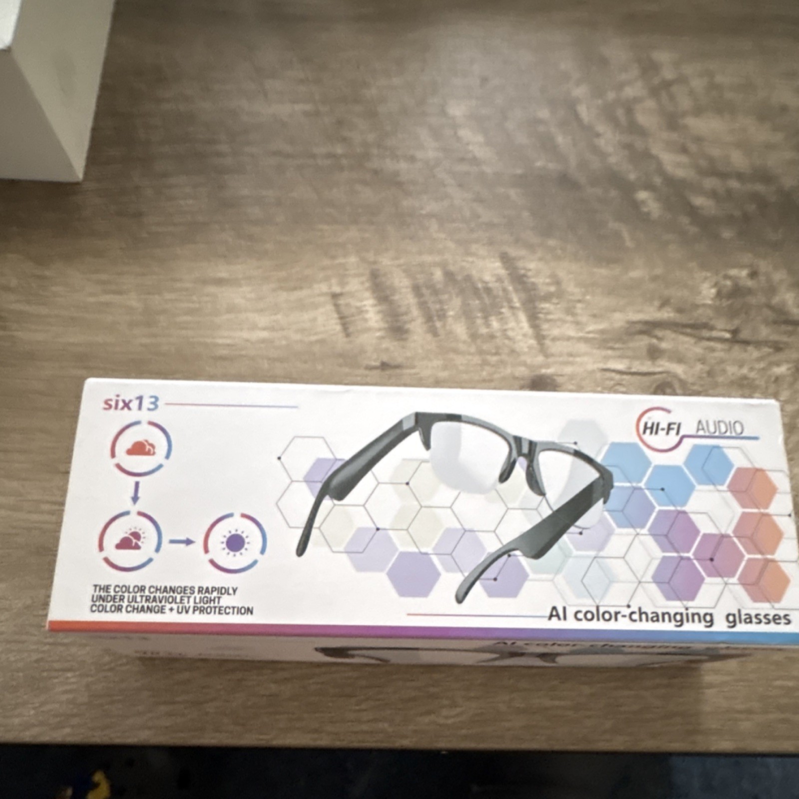 six13 Smart Audio Glasses AI Color-Changing Glasses Bluetooth Connectivity
