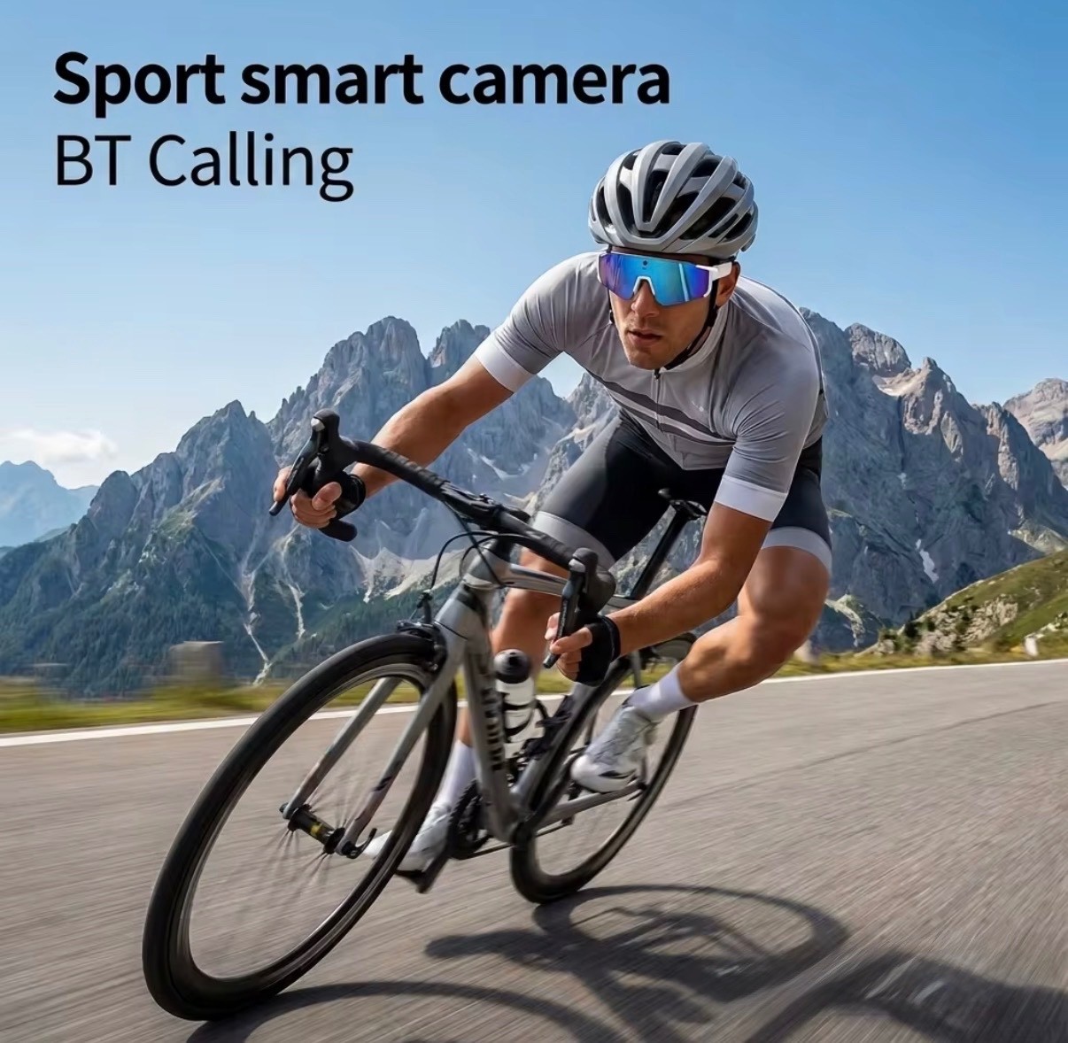 AI Smart Glasses Camera Bluetooth Open-Ear Audio | Oakley Meta Alternative