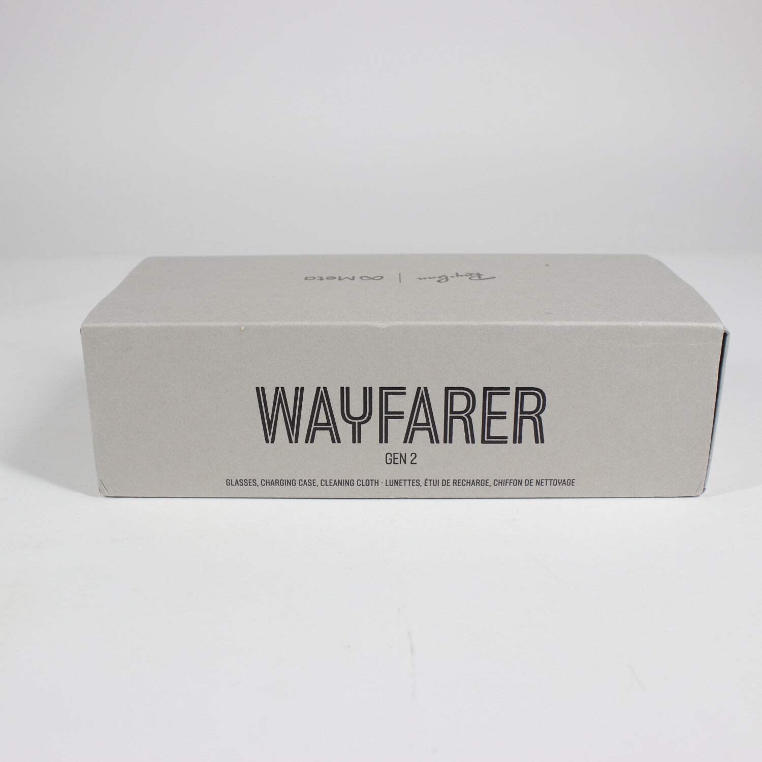 New Ray-Ban Meta Wayfarer Gen 2 Shiny Black Polarized RW4012 AI Smart Glasses