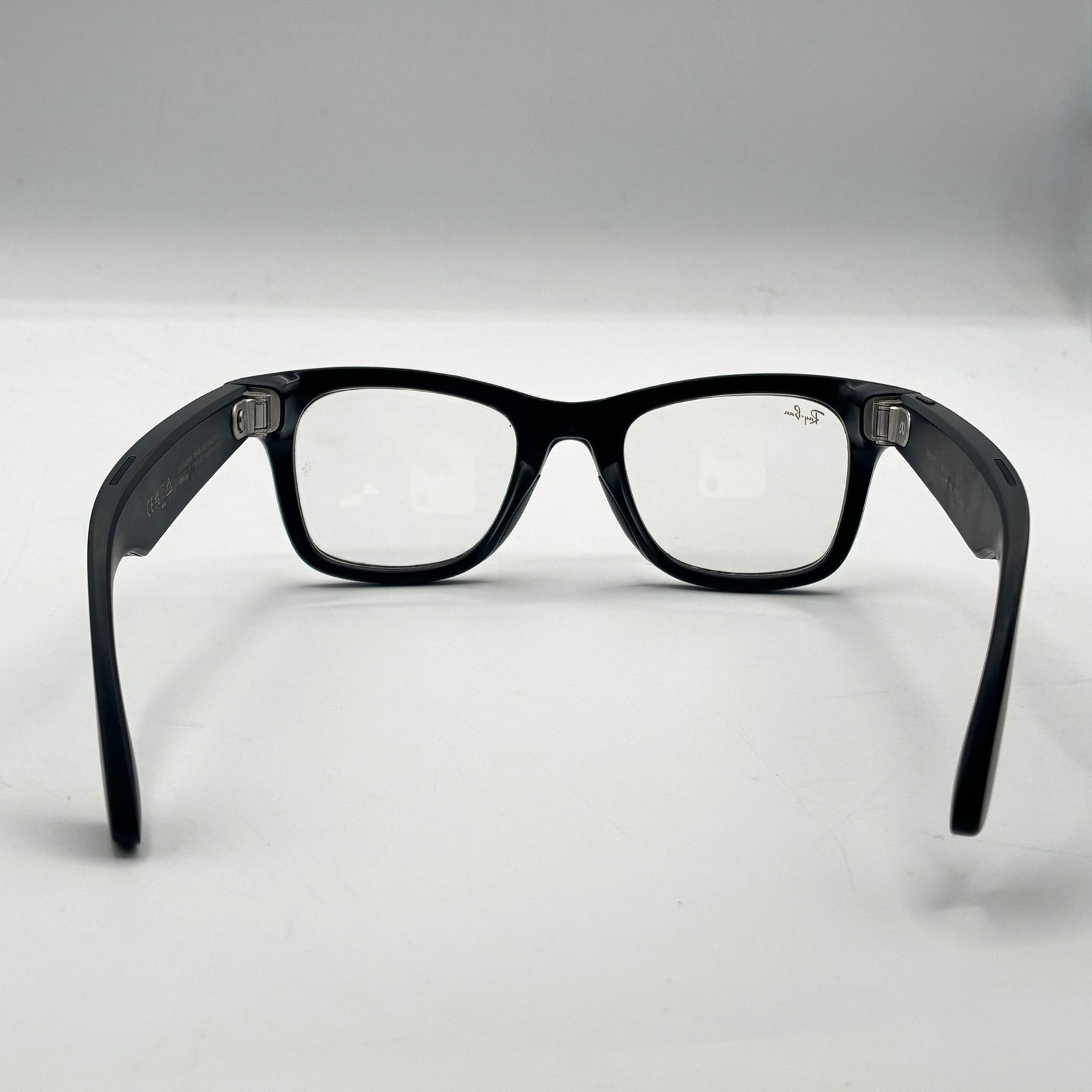 Ray Ban Meta Wayfarer RW4006 Matte Black Clear Lenses