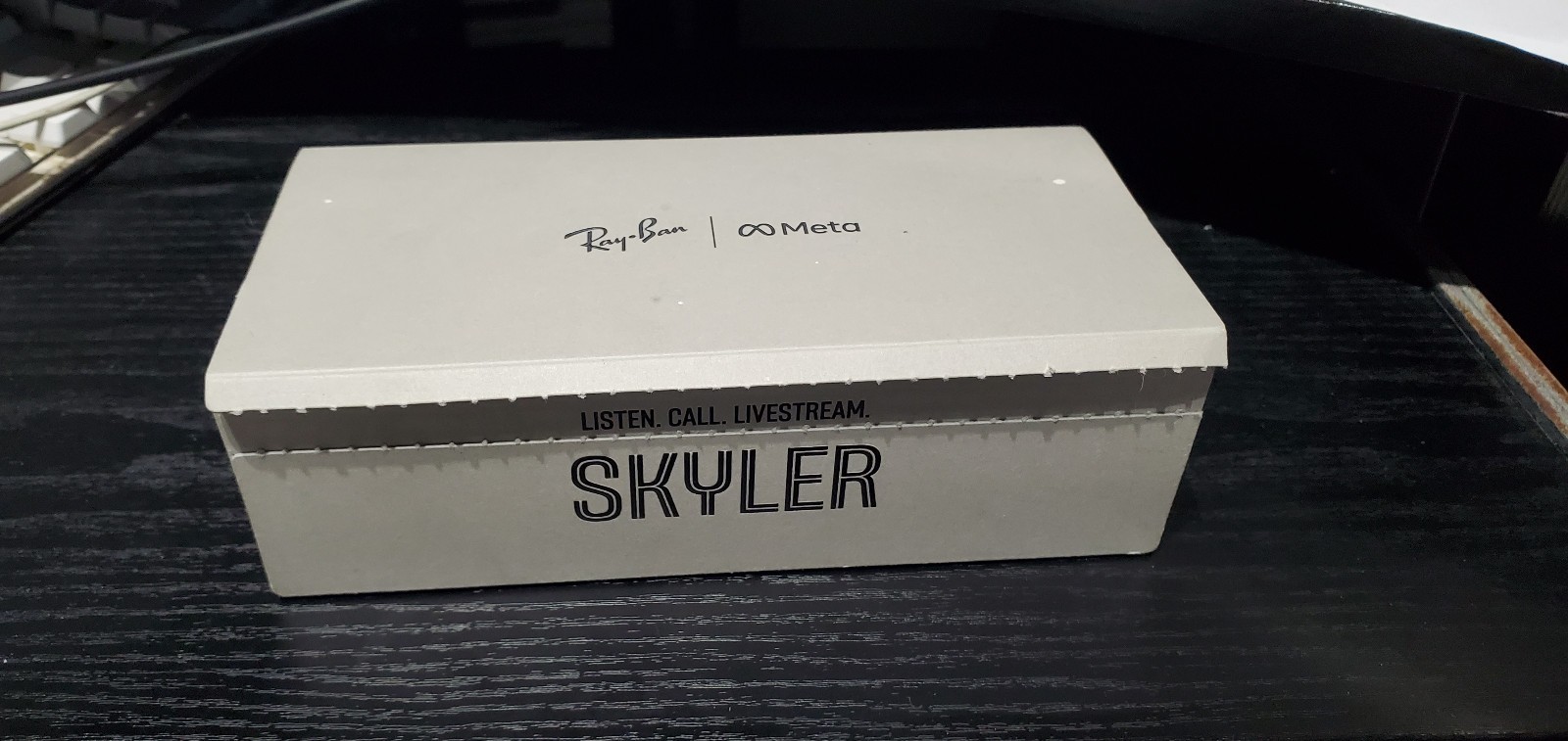 Ray-Ban Meta Skyler Smart Glasses – Original Retail Box – Listen Call Livestream