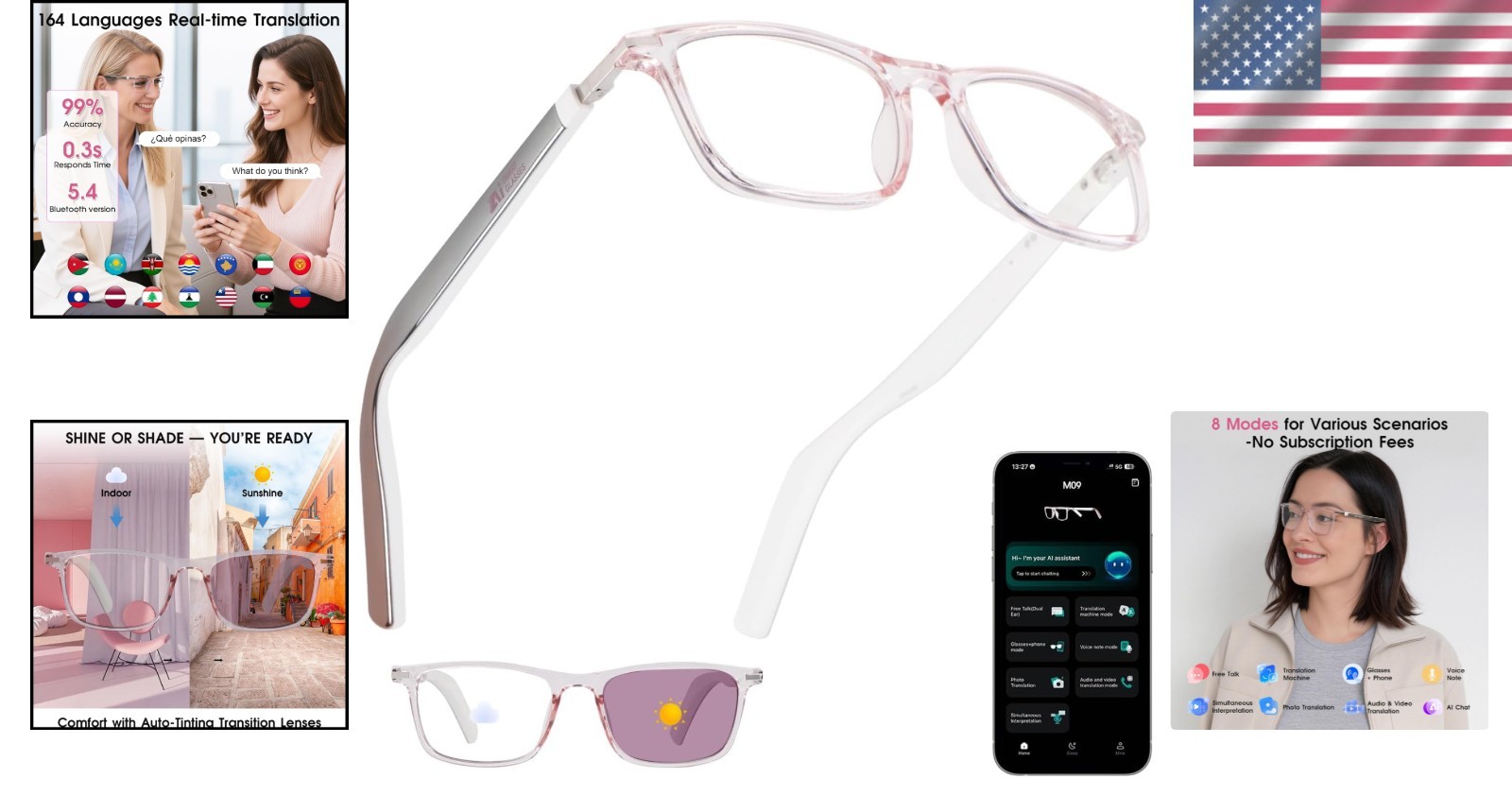 Long Battery Life AI Glasses for Daily Adventures