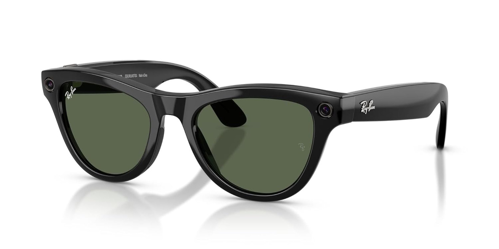 Ray-Ban Meta (Gen 2), Skyler, Shiny Black | Smart AI Glasses for Men, Women — 2X