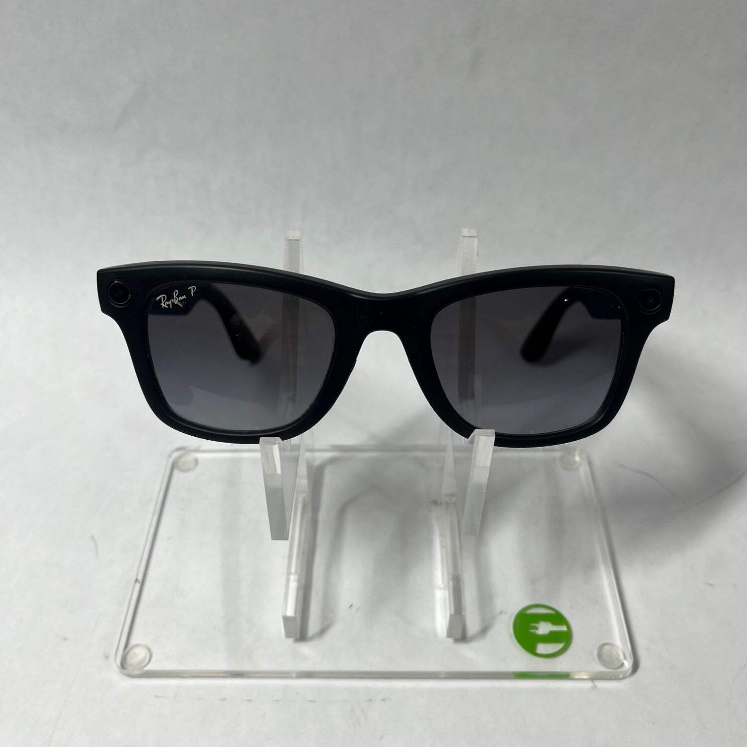 Ray-Ban Meta Wayfarer Gen 1 Matte Black Polarized RW4006 601ST3 AI Smart Glasses