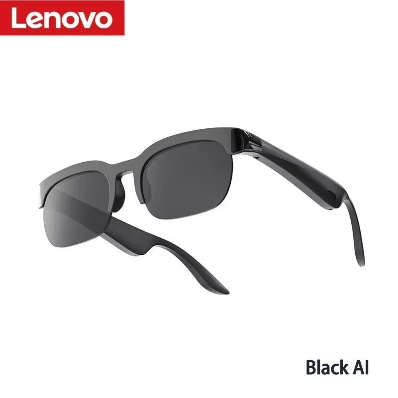 Lenovo Smart AI Glasses Bluetooth Camera Music Translation Voice Sunglasses