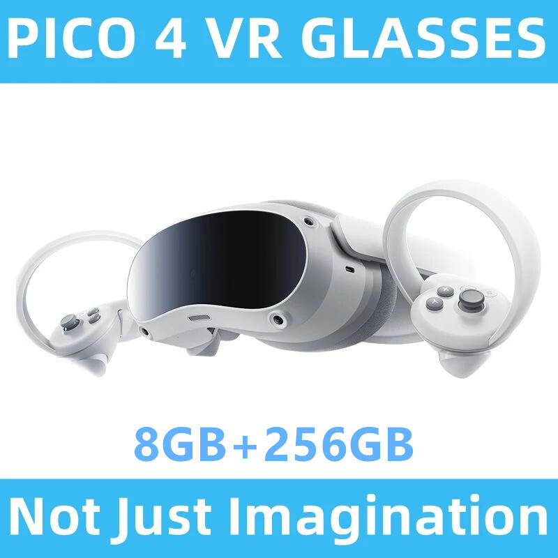 Pico 4 VR Glasses 8G+256G Virtual Reality 4K 3D Display Headset VR Game Glasses
