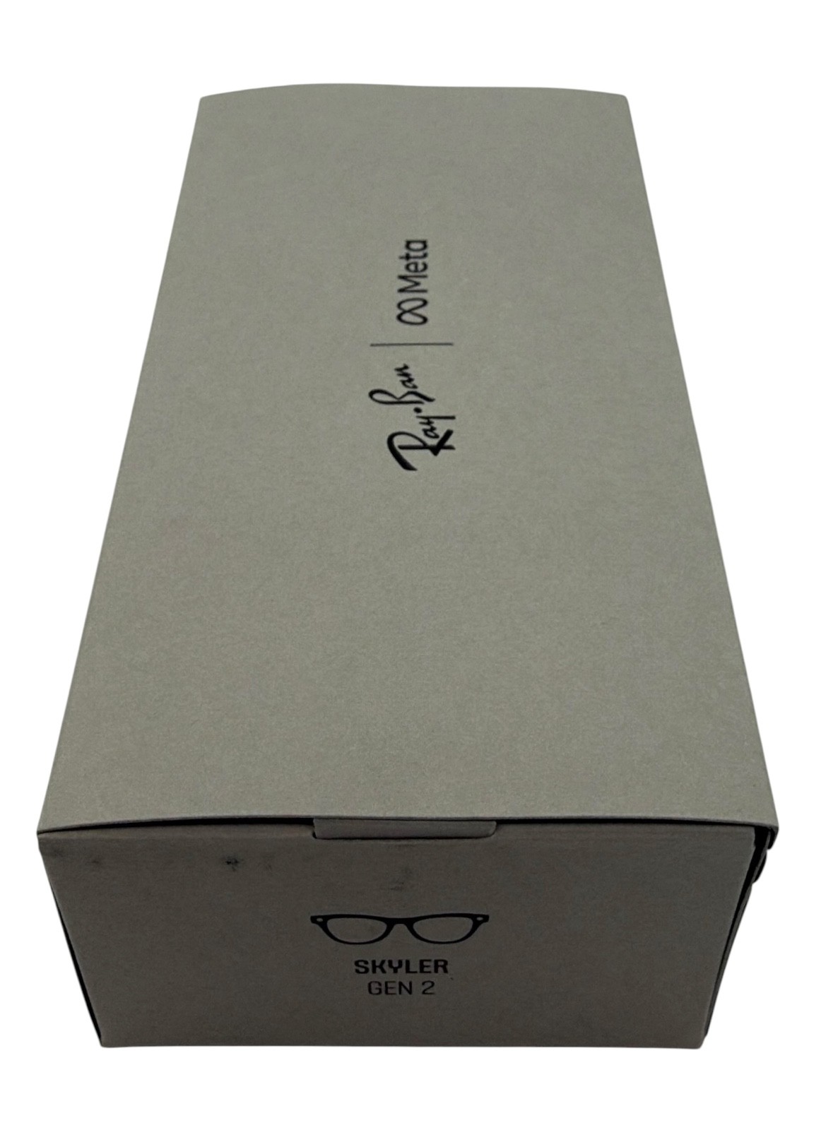 Ray-Ban Meta Skyler (Gen 2) Shiny Black/Clear Lens/Standard NEW Open Box