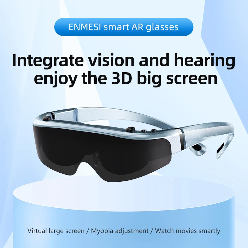 ENMESI V30 Portable Smart AR Glasses 400 inch HD Virtual Giant Screen 3D Cinema