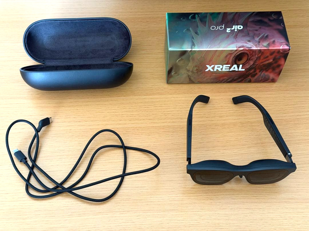 XREAL Air 2 Pro AR Glasses Wearable Display for iPhone Android Steam Deck Switch