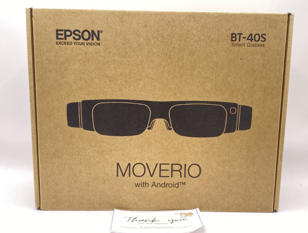 EPSON MOVERIO BT-40S Smart Glass Organic EL Panel Full HD Controller Japan