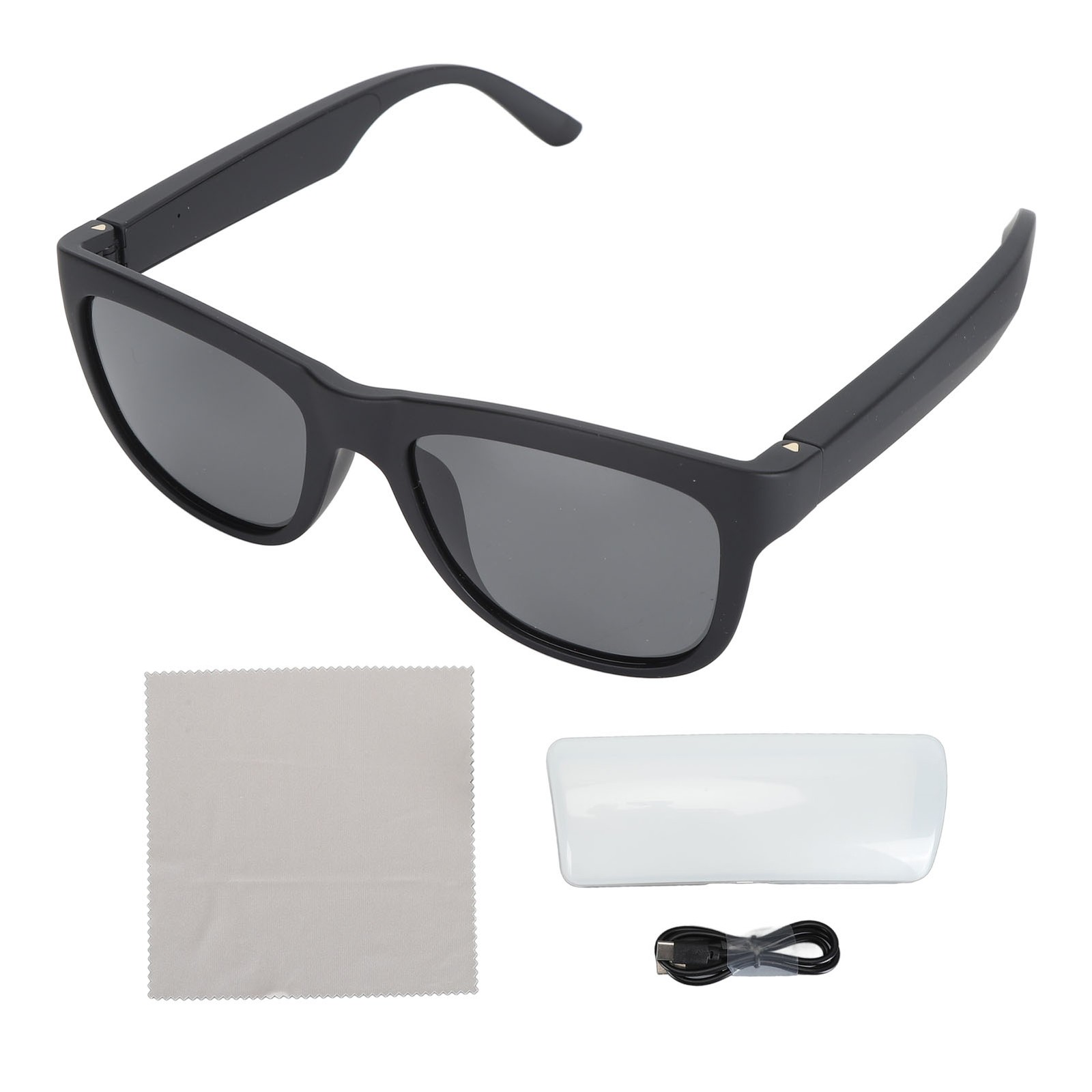 Smart Glasses Wireless Bluetooth V5.0 EDR Touch Control Sports Music Sungla LCMR