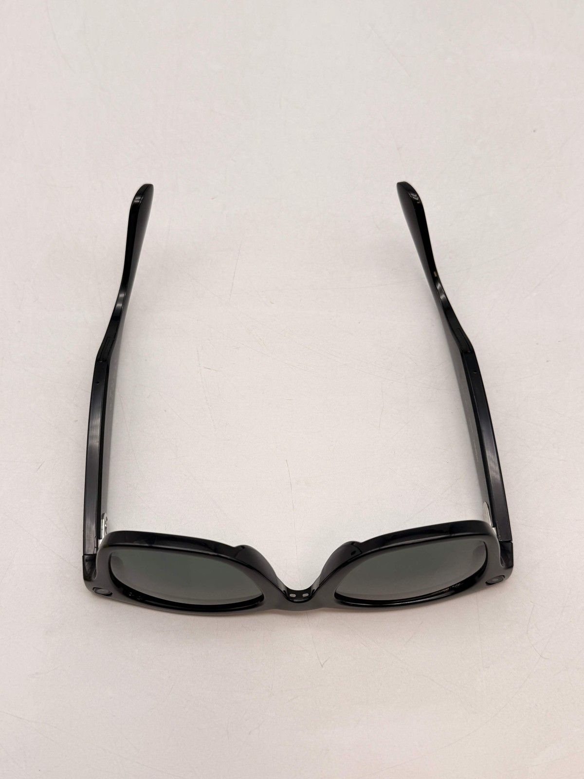 Ray-Ban Meta Wayfarer RW4006 Smart Glasses Shiny Black G-15 Green Lens